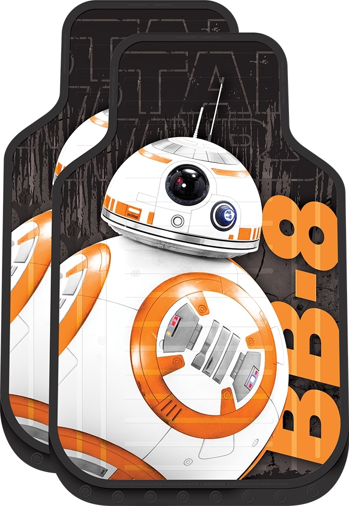 BB-8 Star Wars 2-Pc Universal Front Slush Floor Mats BB-8 Star Wars 2-Pc Universal Front Slush Floor Mats